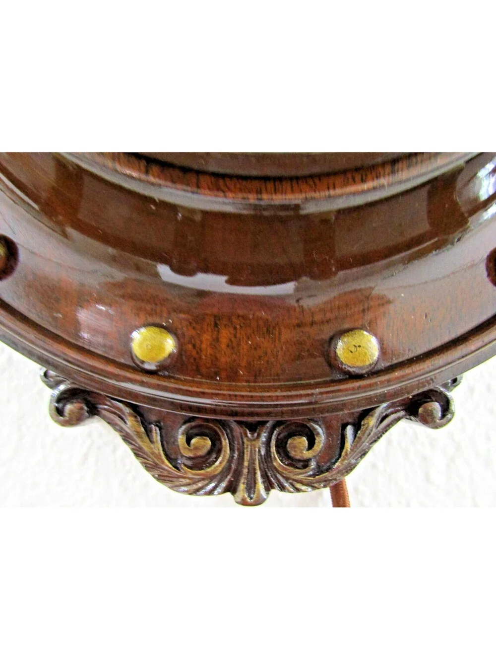 Rare Art Deco 1930s Sangamo Walnut Wall Clock